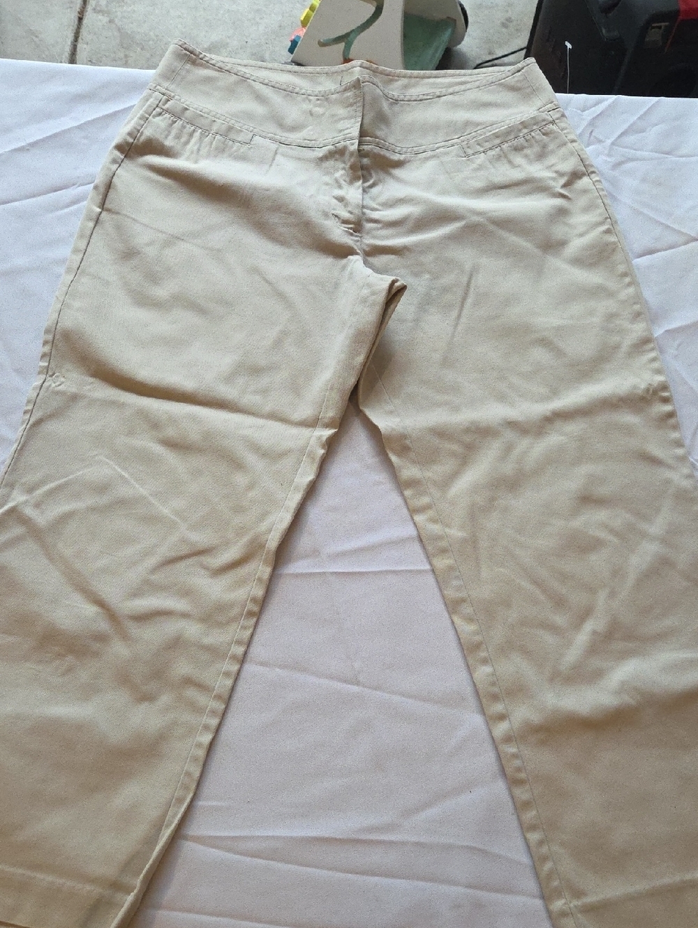 Mossimo Supply Co. Light Beige Straight Leg Chino Pants
